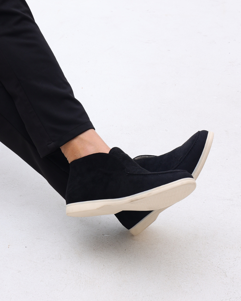 Old Money High Wildleder-Loafer