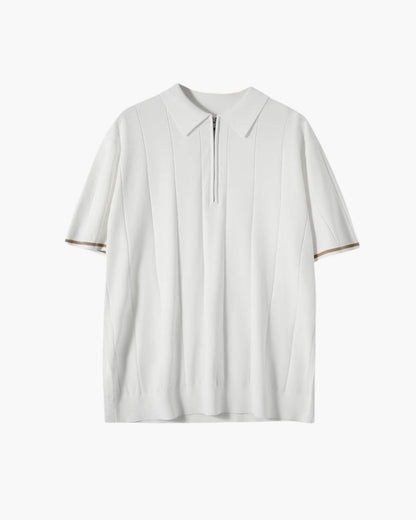 Signature Polo mit Kontrastbesatz