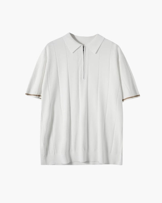 Signature Polo mit Kontrastbesatz
