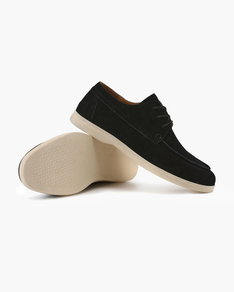 Premium-Wildleder-Schnürschuhe
