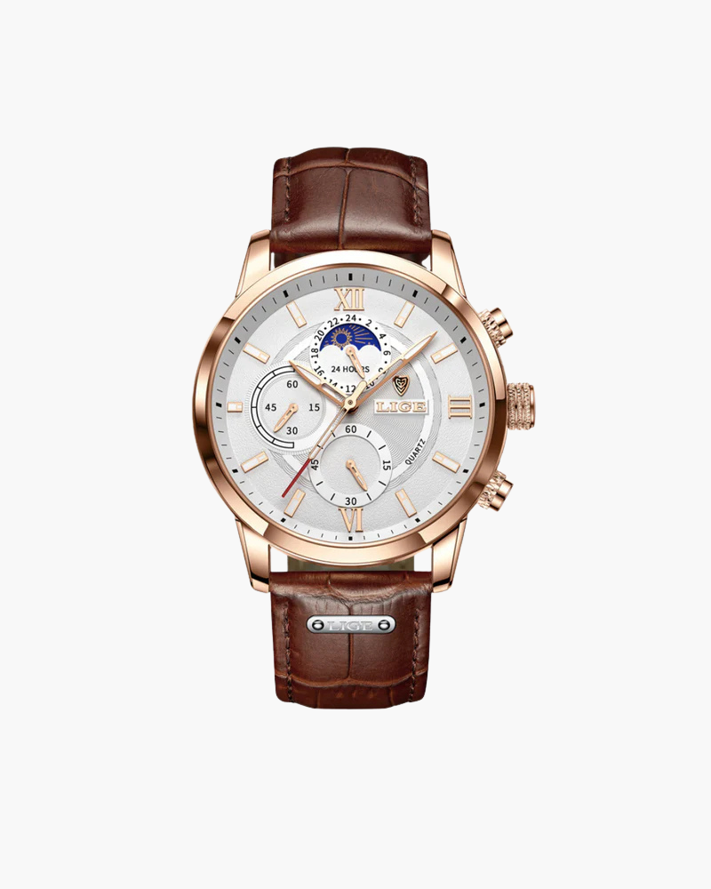 Lugano klassische Uhr (wasserdicht)