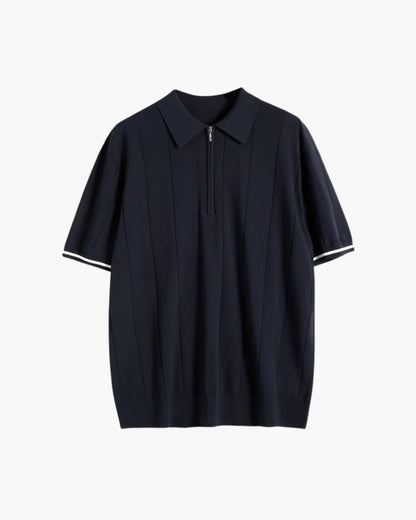 Signature Polo mit Kontrastbesatz