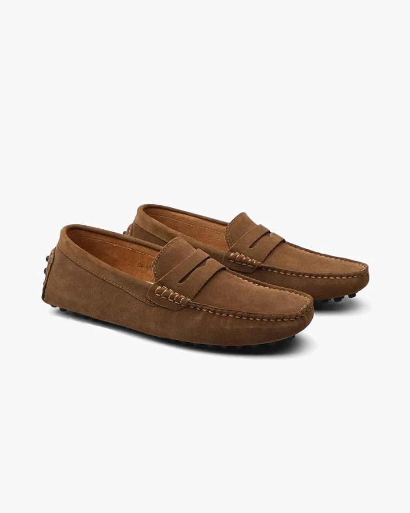 Suede Driver-Loafer