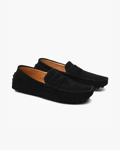 Suede Driver-Loafer