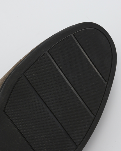 Premium Wildleder-Loafer - Black Soles