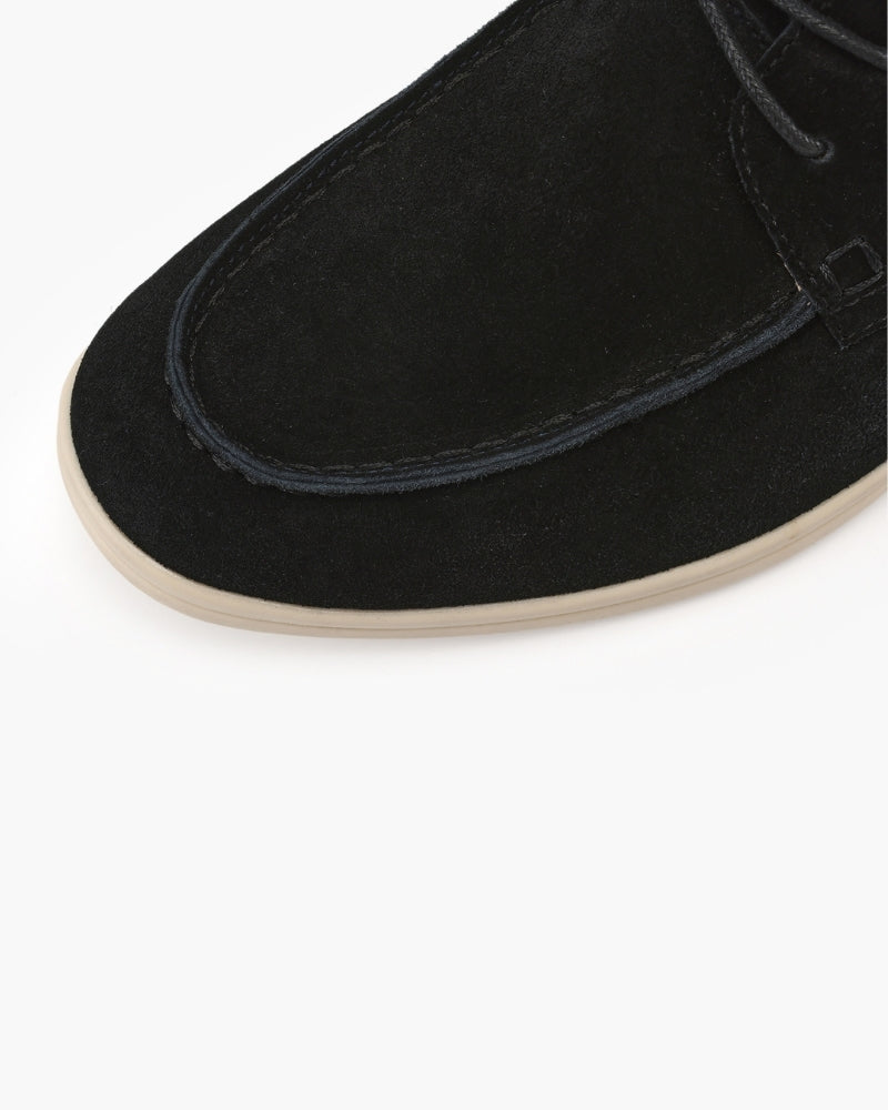 Premium-Wildleder-Schnürschuhe