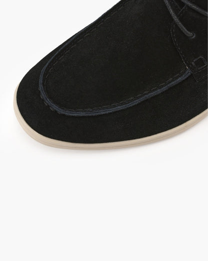 Premium-Wildleder-Schnürschuhe