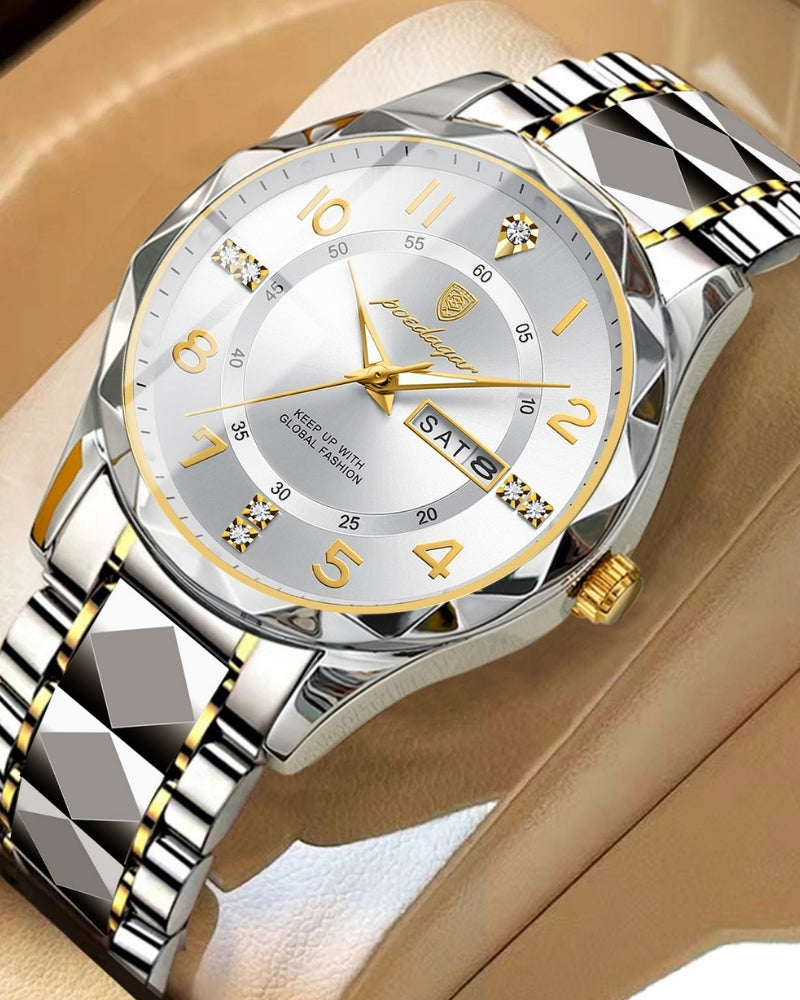Classic Two-Tone Stahluhr