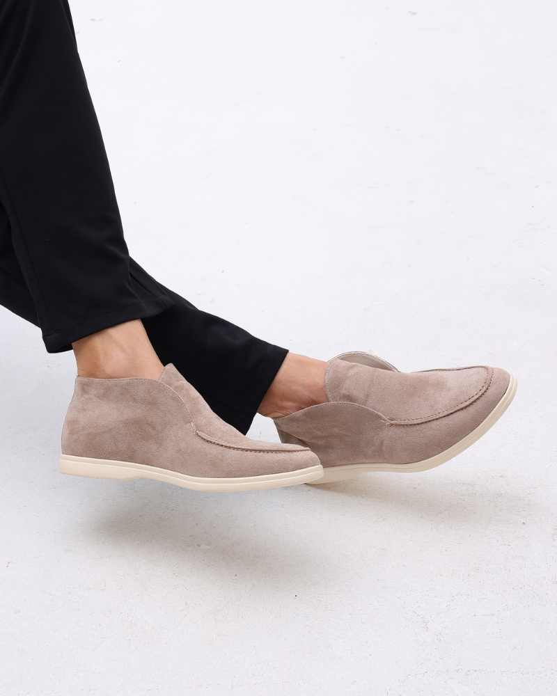 Old Money High Wildleder-Loafer