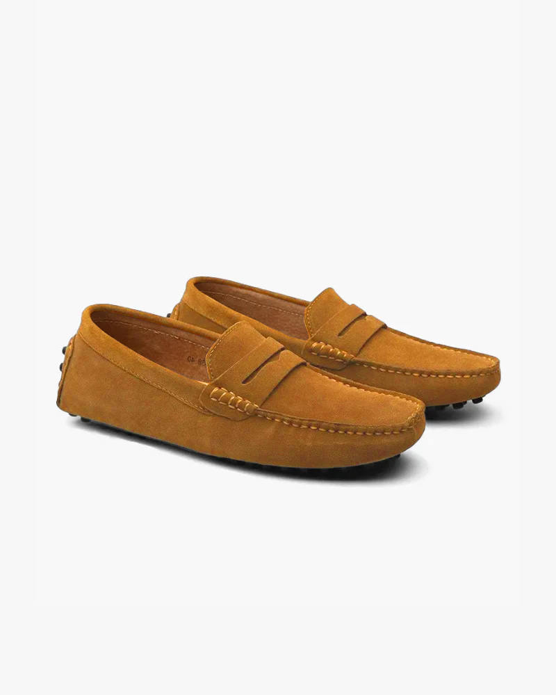 Suede Driver-Loafer