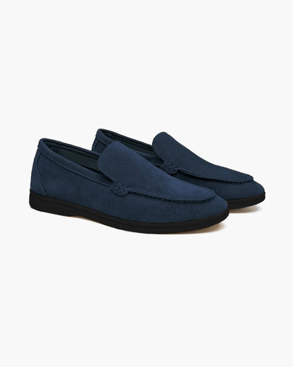 Premium Wildleder-Loafer - Black Soles