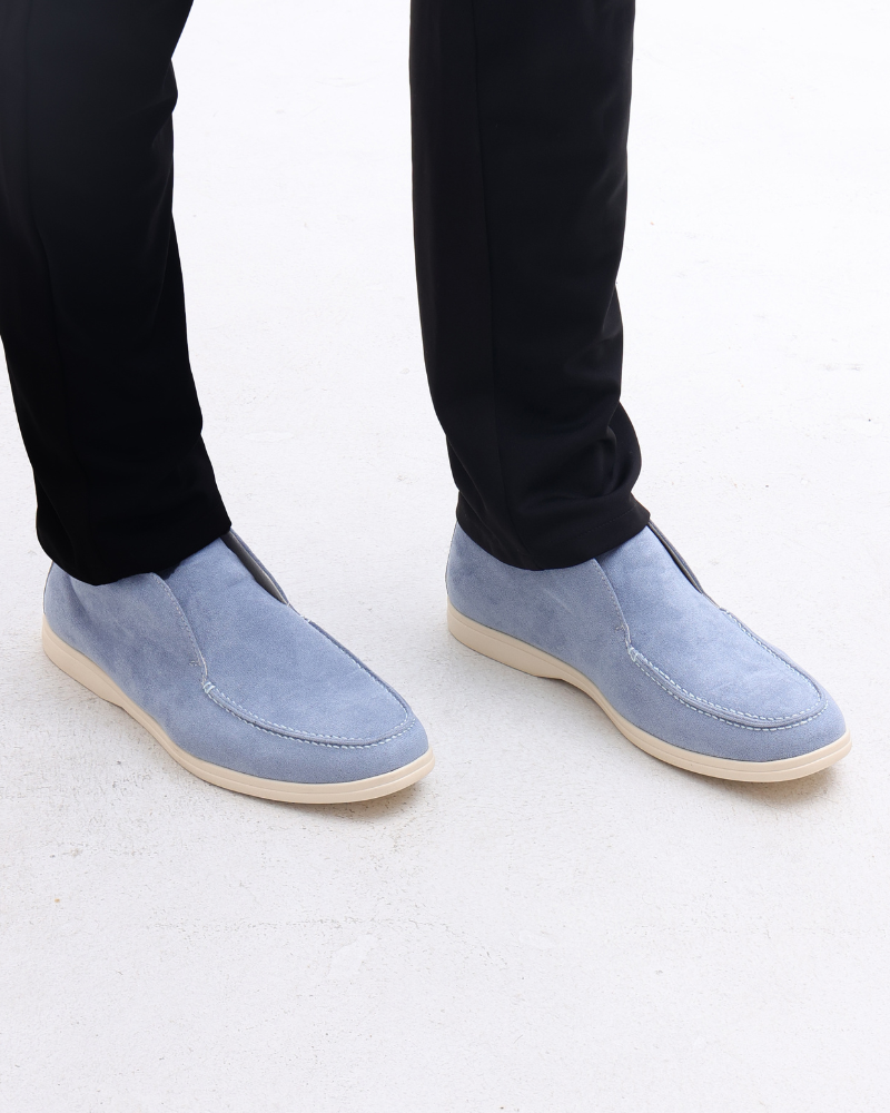 Old Money High Wildleder-Loafer