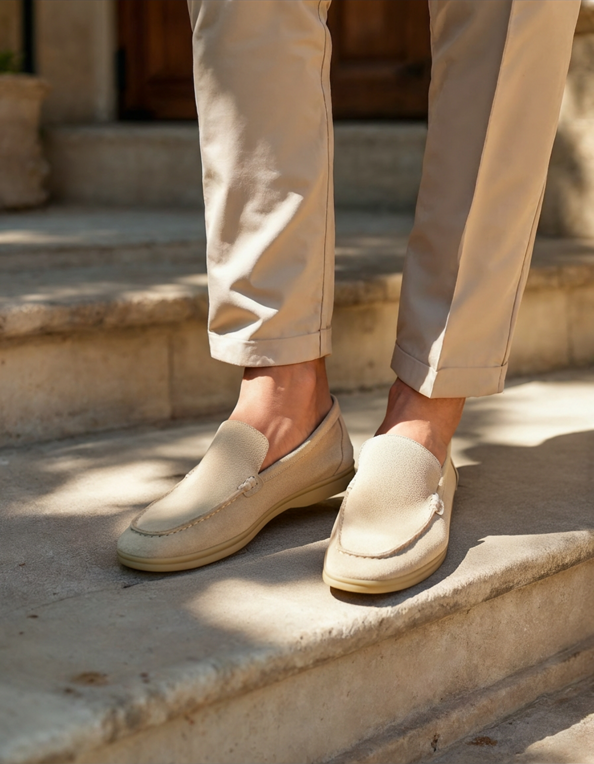 Old Money Premium Wildleder-Loafer